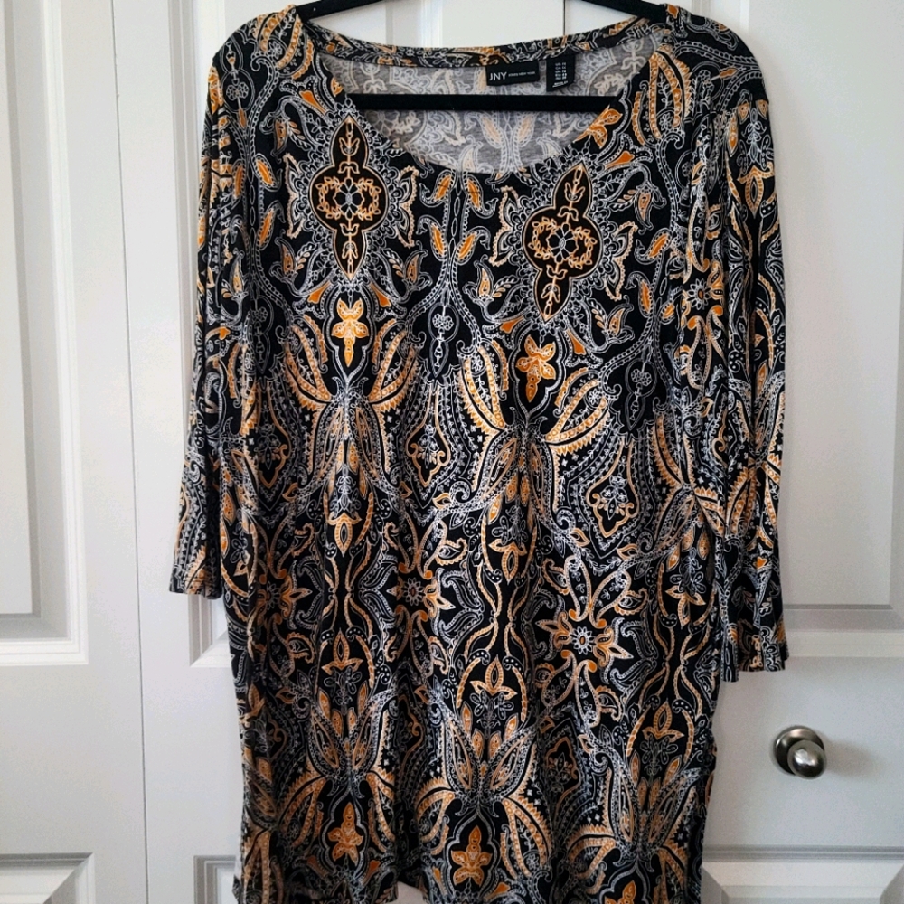 Jones New York Plus Size Tunic 1X